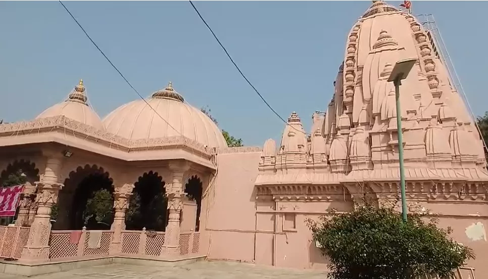 Vyaseshwar Mahadev Temple Dena village Vadodara exterior view